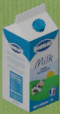 Supermarket together milk