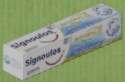 Supermarket together toothpaste